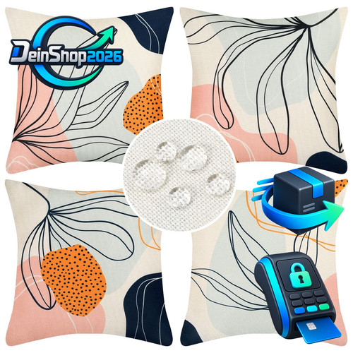 Kissenbezug 45x45 boho - kissenbezug,