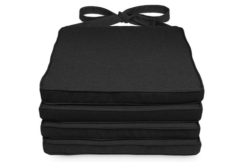 4er set stuhlkissen 40x45x5cm - stuhlkissen,