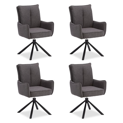 4er set esszimmerstuhl mit - set,