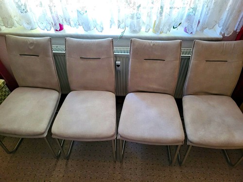 4er set esszimmerstühle - esszimmerstühle, beige