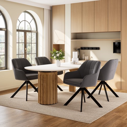 Goeurvant esszimmerstühle 4er - goeurvant,