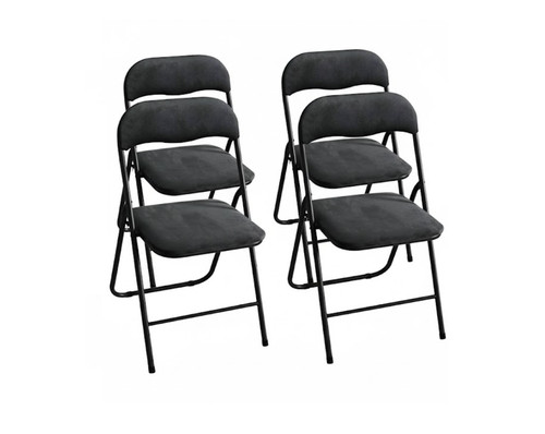 4er set klappstuhl - klappstuhl, samt